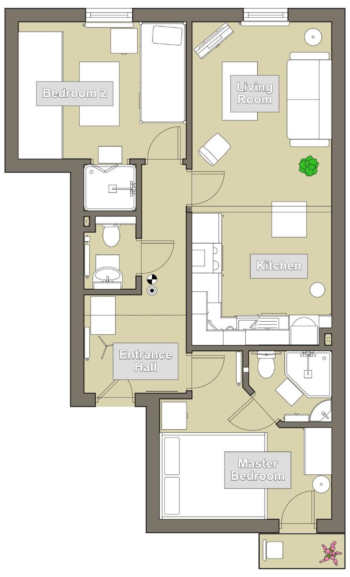 Scandinavian City Centre Apartment Worcester Eksteriør bilde
